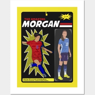 Alex Morgan Superhero Action Figure USWNT Posters and Art